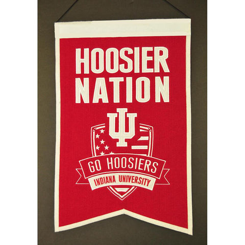 Indiana Hoosiers NCAA Nations Banner (15x20)