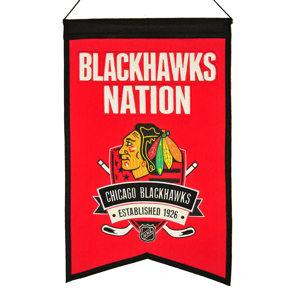Chicago Blackhawks NHL Nations Banner (15x20)