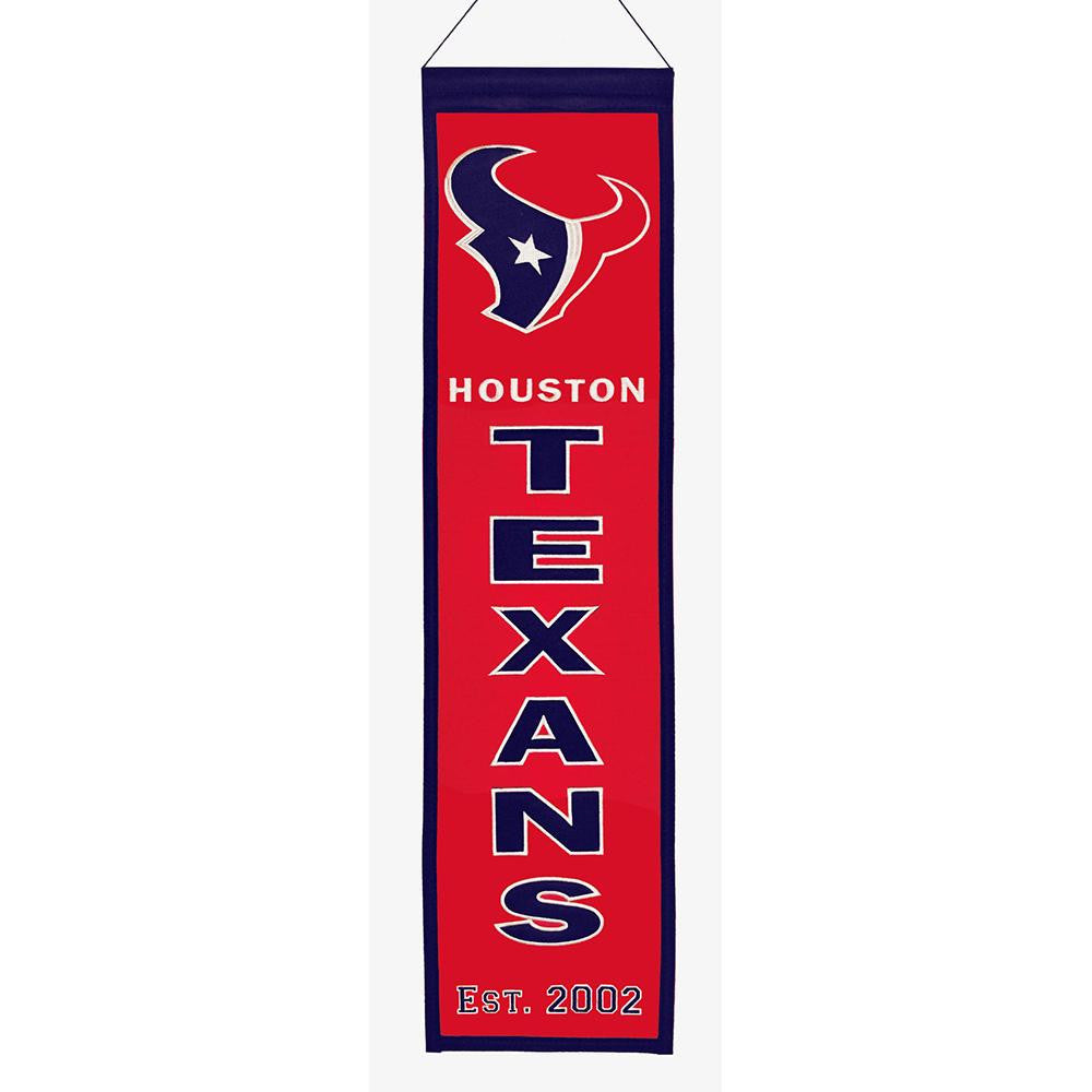 Houston Texans NFL Heritage Banner (8x32)