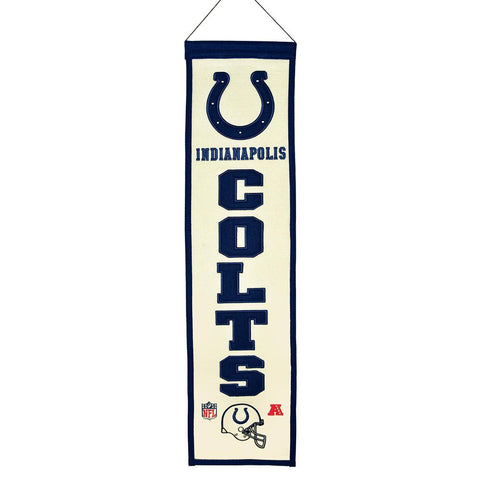 Indianapolis Colts NFL Heritage Banner (8x32)