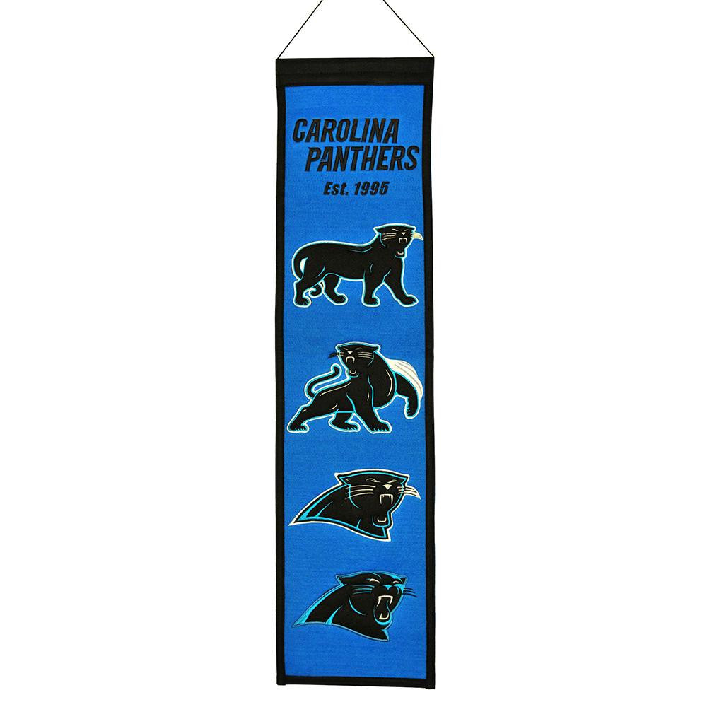 Carolina Panthers NFL Heritage Banner (8x32)