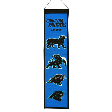 Carolina Panthers NFL Heritage Banner (8x32)