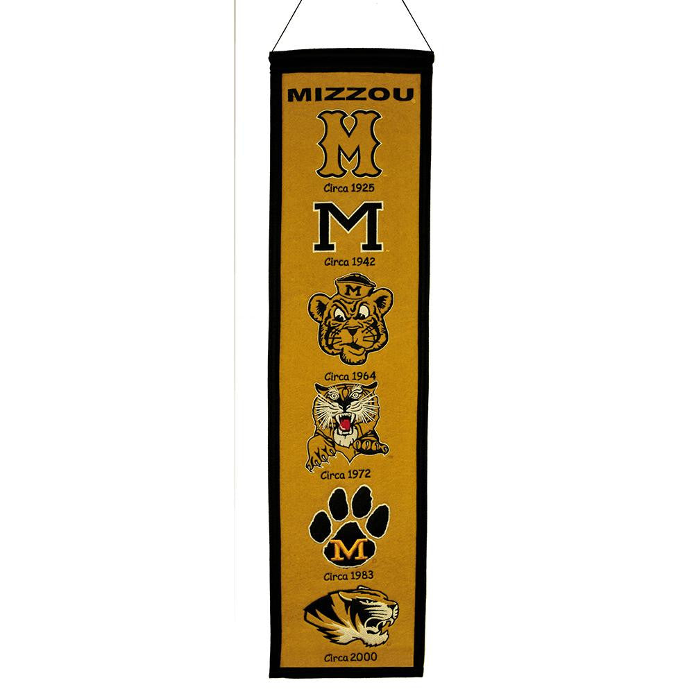 Missouri Tigers NCAA Heritage Banner (8x32)