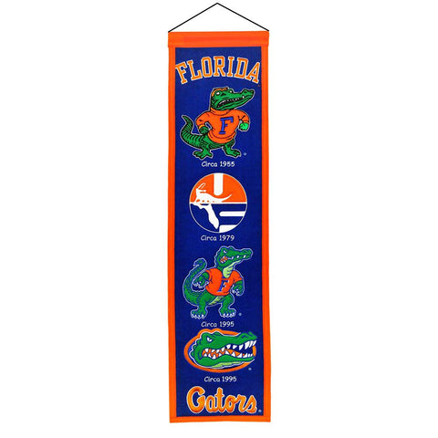 Florida Gators NCAA Heritage Banner (8x32)