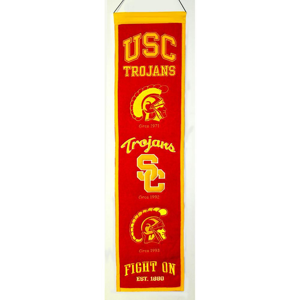 USC Trojans NCAA Heritage Banner (8x32)