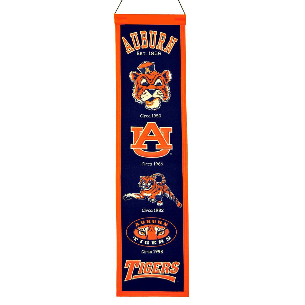 Auburn Tigers NCAA Heritage Banner (8x32)