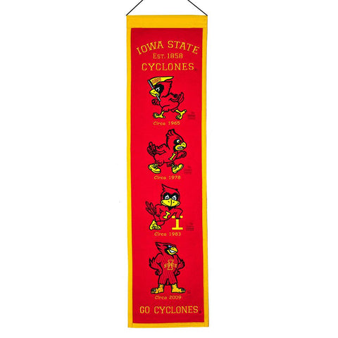 Iowa State Cyclones NCAA Heritage Banner (8x32)