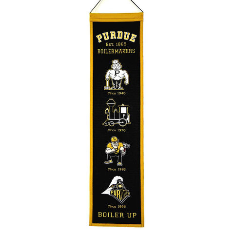 Purdue Boilermakers NCAA Heritage Banner (8x32)