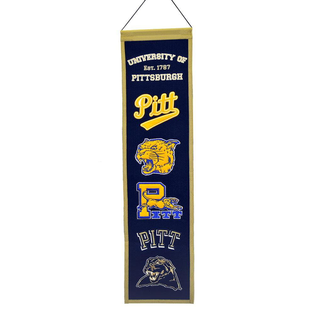 Pittsburgh Panthers NCAA Heritage Banner (8x32)