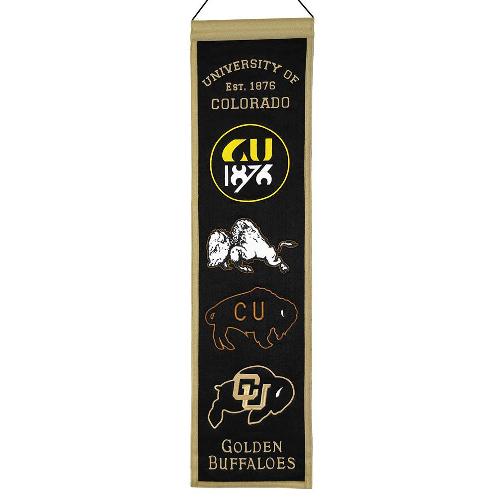 Colorado Golden Buffaloes NCAA Heritage Banner (8x32)