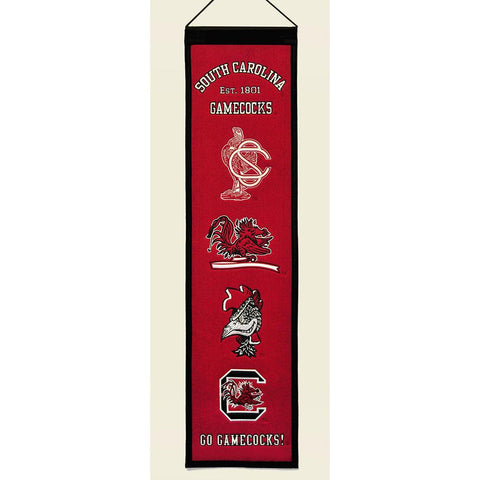 South Carolina Gamecocks NCAA Heritage Banner (8x32)