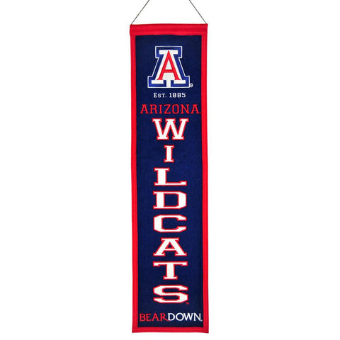 Arizona Wildcats NCAA Heritage Banner (8x32)