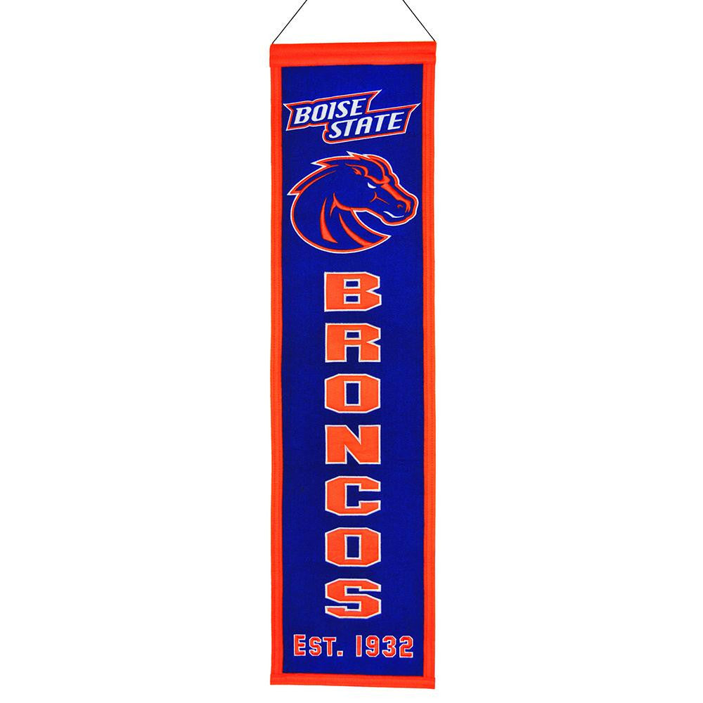 Boise State Broncos NCAA Heritage Banner (8x32)