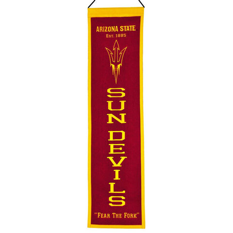 Arizona State Sun Devils NCAA Heritage Banner (8x32)