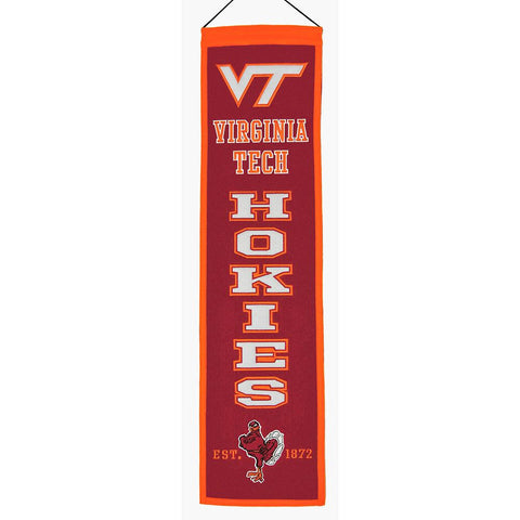 Virginia Tech Hokies NCAA Heritage Banner (8x32)