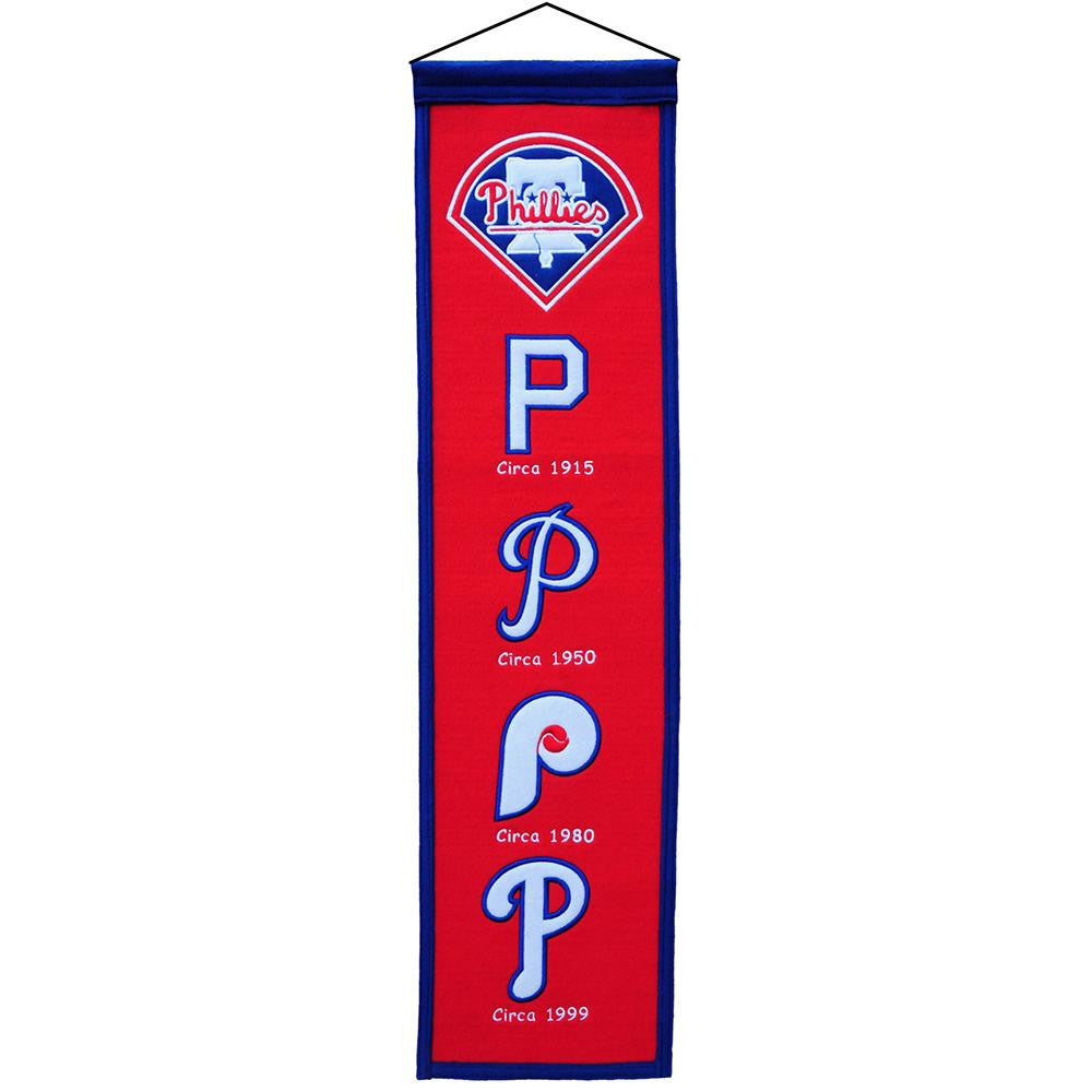 Philadelphia Phillies MLB Heritage Banner (8x32)