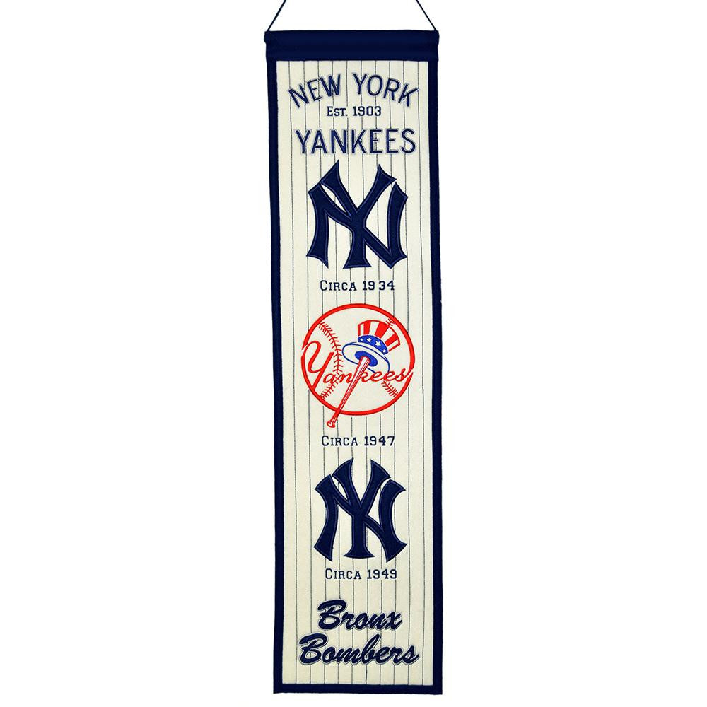 New York Yankees MLB Heritage Banner (8x32)