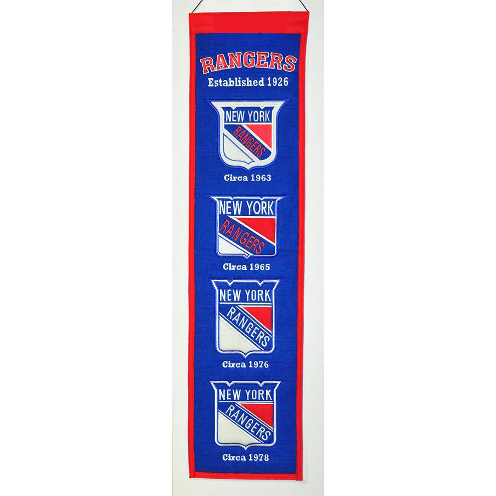 New York Rangers NHL Heritage Banner (8x32)