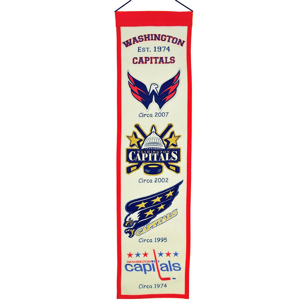Washington Capitals NHL Heritage Banner (8x32)