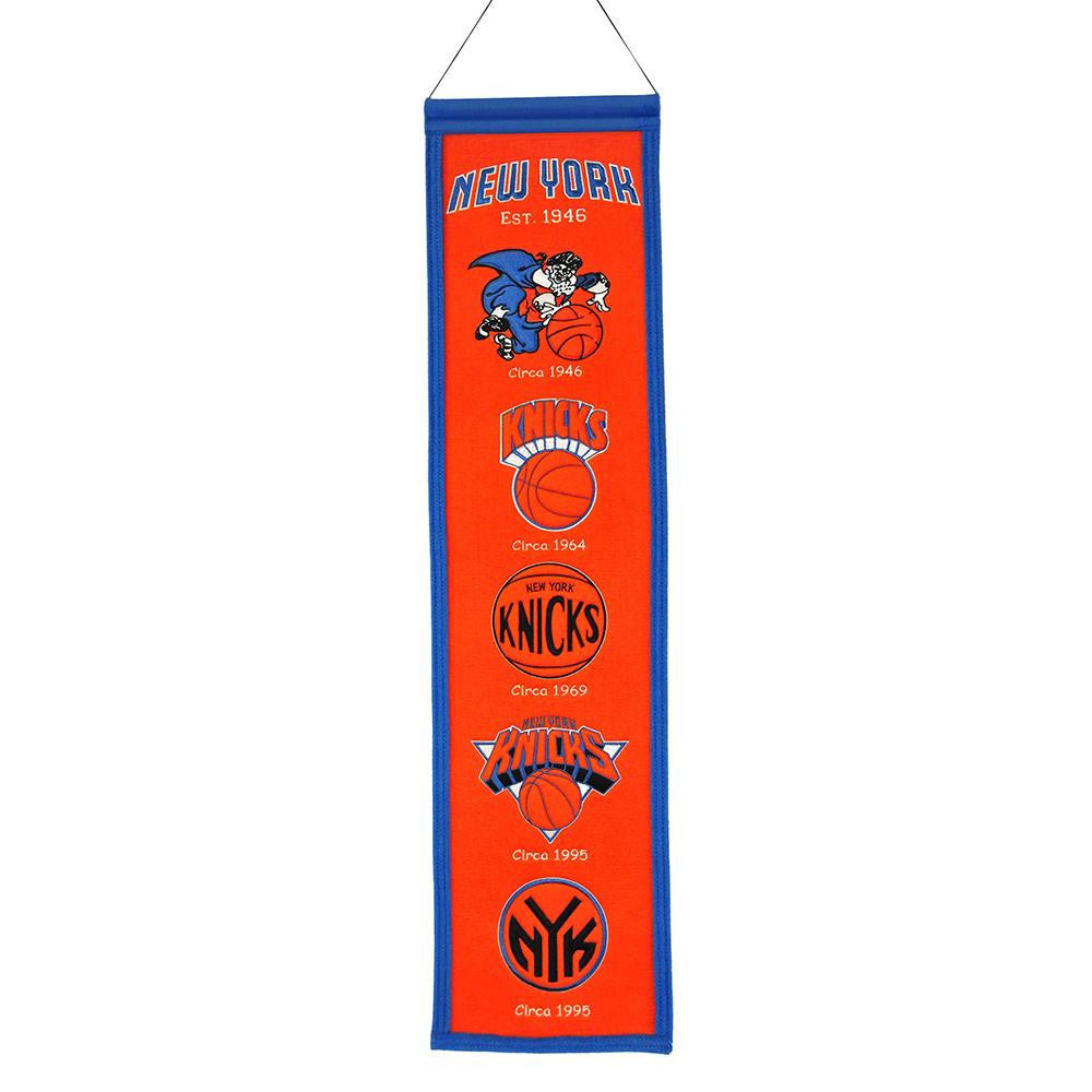 New York Knicks NBA Heritage Banner (8x32)