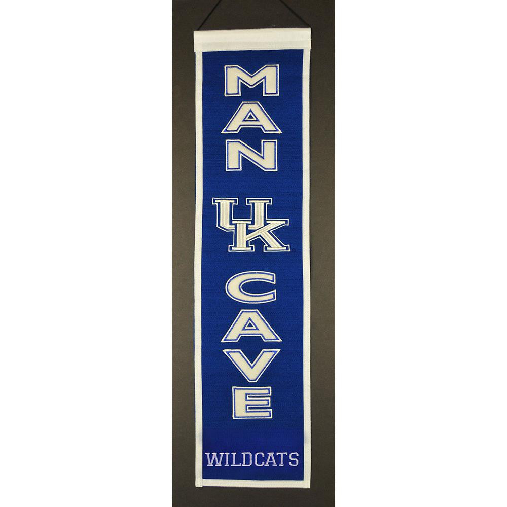 Kentucky Wildcats NCAA Man Cave Vertical Banner (8 x 32)