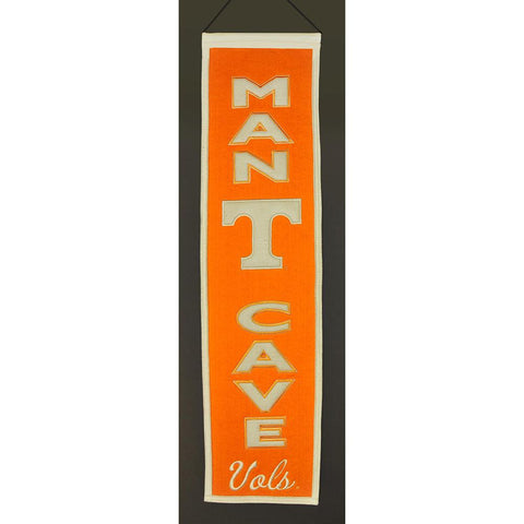 Tennessee Volunteers NCAA Man Cave Vertical Banner (8 x 32)