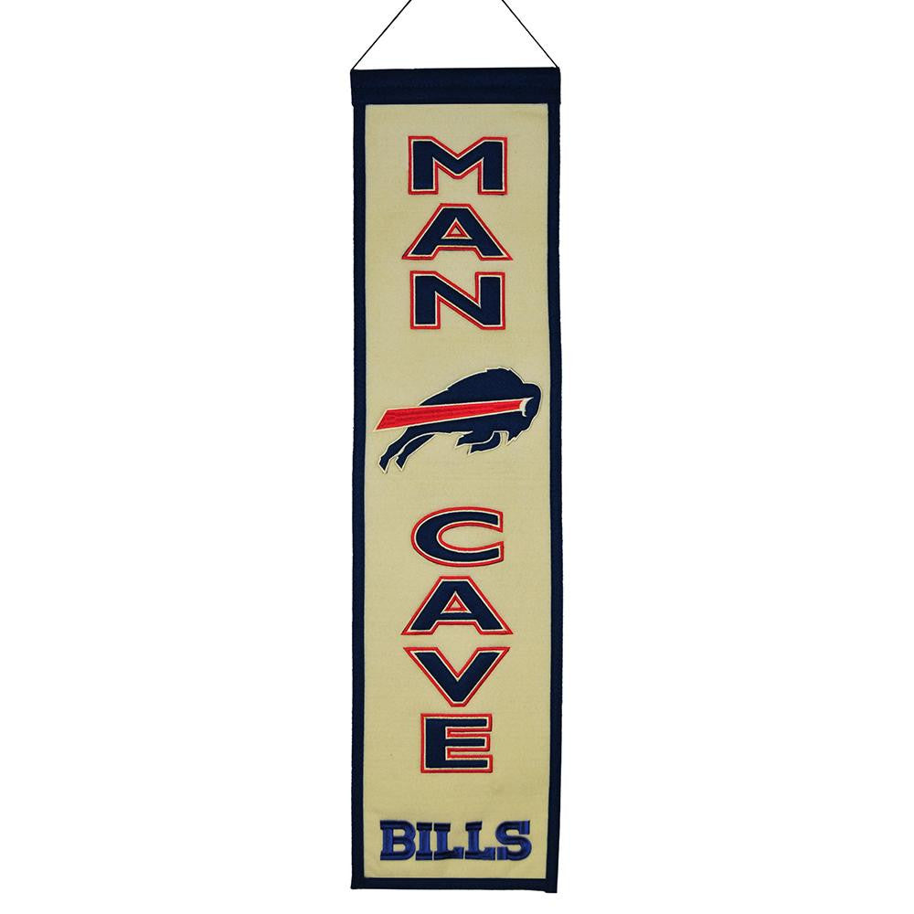 Buffalo Bills NFL Man Cave Vertical Banner (8 x 32)