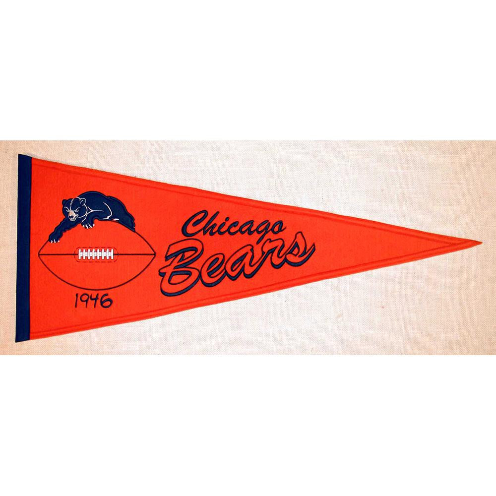 Chicago Bears NFL Throwback Pennant (13x32)