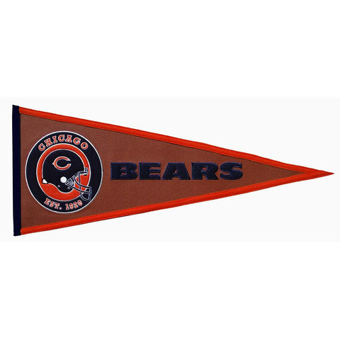 Chicago Bears NFL Pigskin Traditions Pennant (13x32)