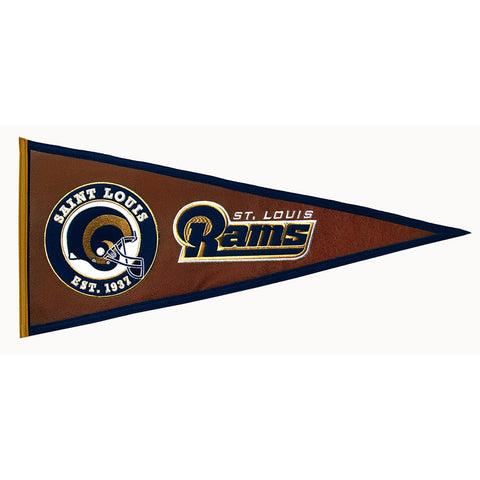 St. Louis Rams NFL Pigskin Traditions Pennant (13x32)