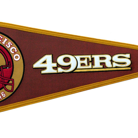 San Francisco 49ers NFL Pigskin Traditions Pennant (13x32)