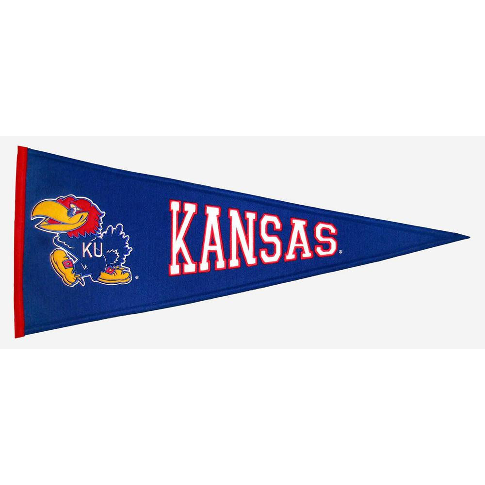 Kansas Jayhawks NCAA Traditions Pennant (13x32)