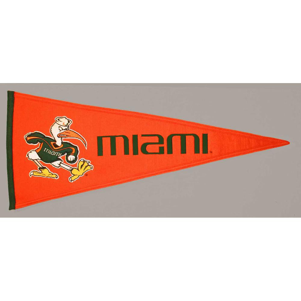 Miami Hurricanes NCAA Traditions Pennant (13x32)