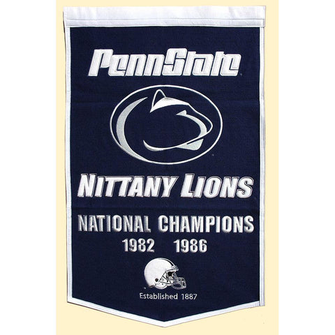 Penn State Nittany Lions NCAA Dynasty Banner (24x36)