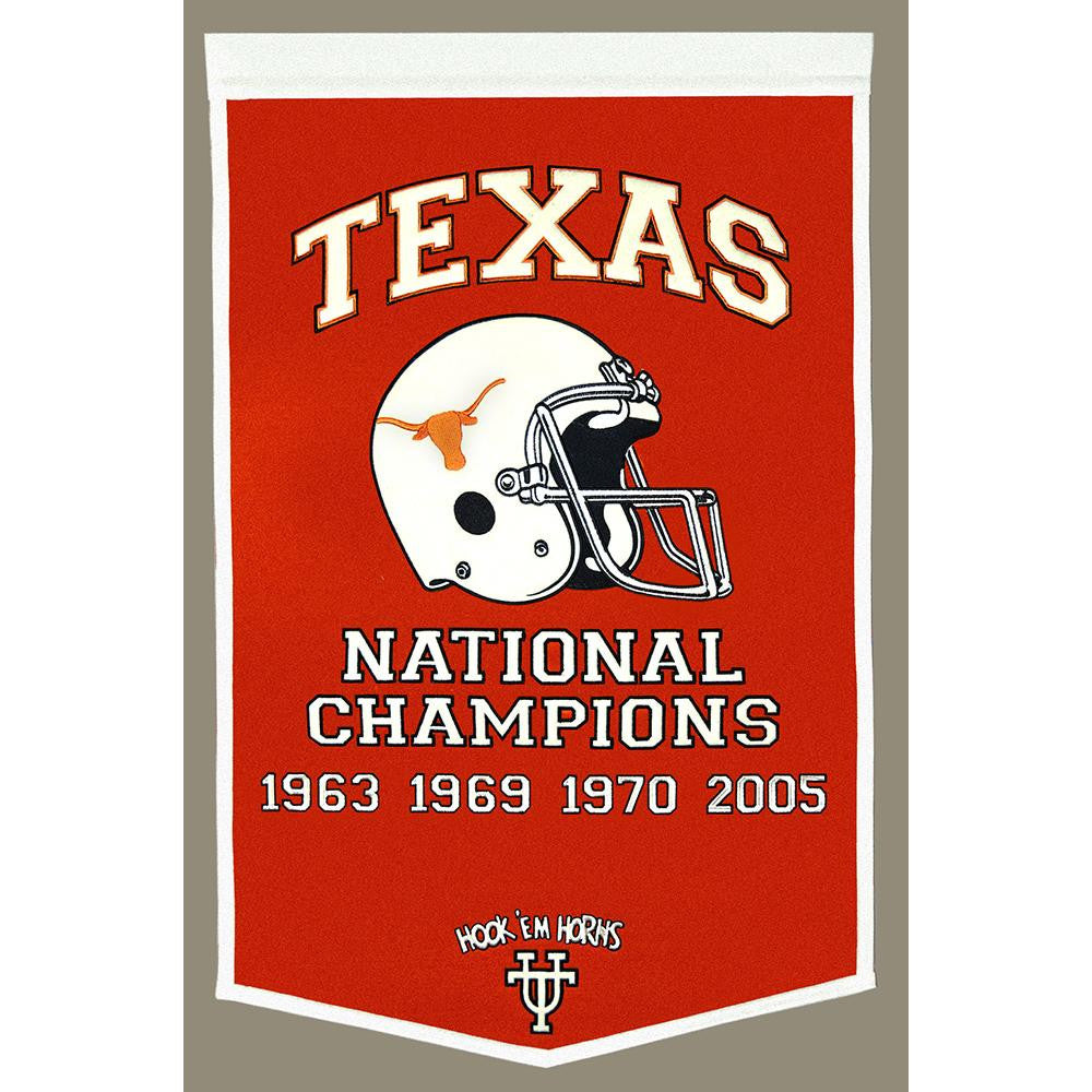 Texas Longhorns NCAA Dynasty Banner (24x36)
