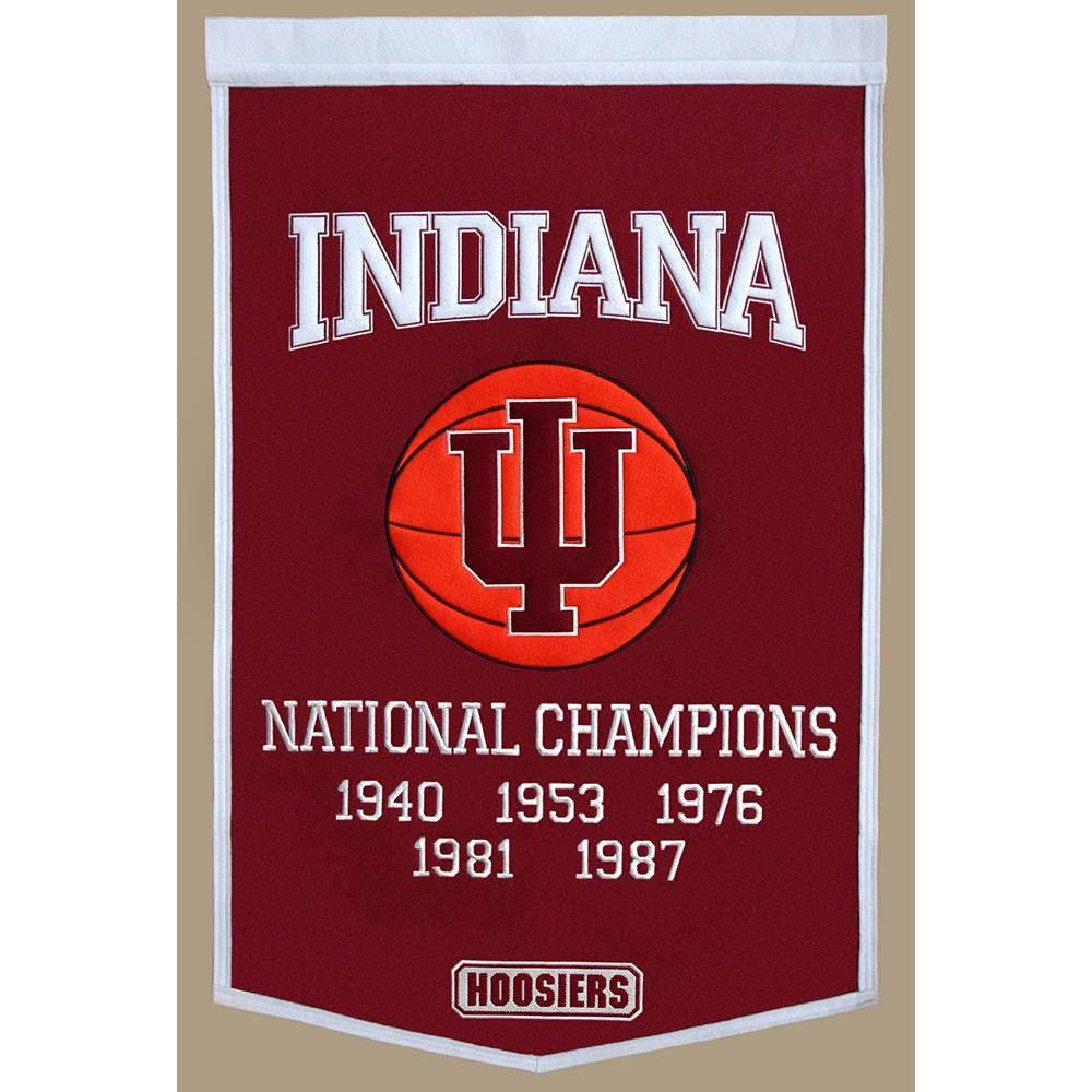 Indiana Hoosiers NCAA Dynasty Banner (24x36)