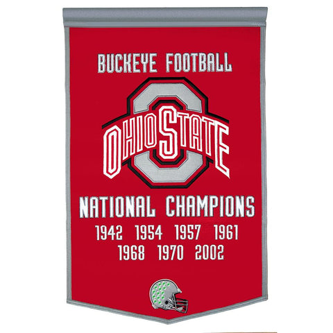 Ohio State Buckeyes NCAA Dynasty Banner (24x36)