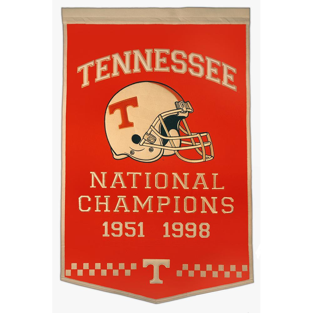Tennessee Volunteers NCAA Dynasty Banner (24x36)