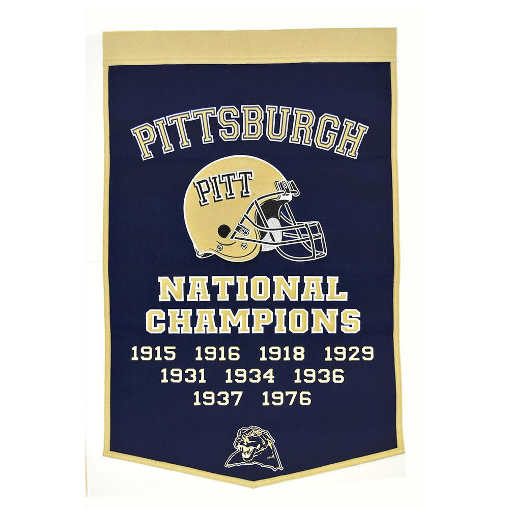 Pittsburgh Panthers NCAA Dynasty Banner (24x36)