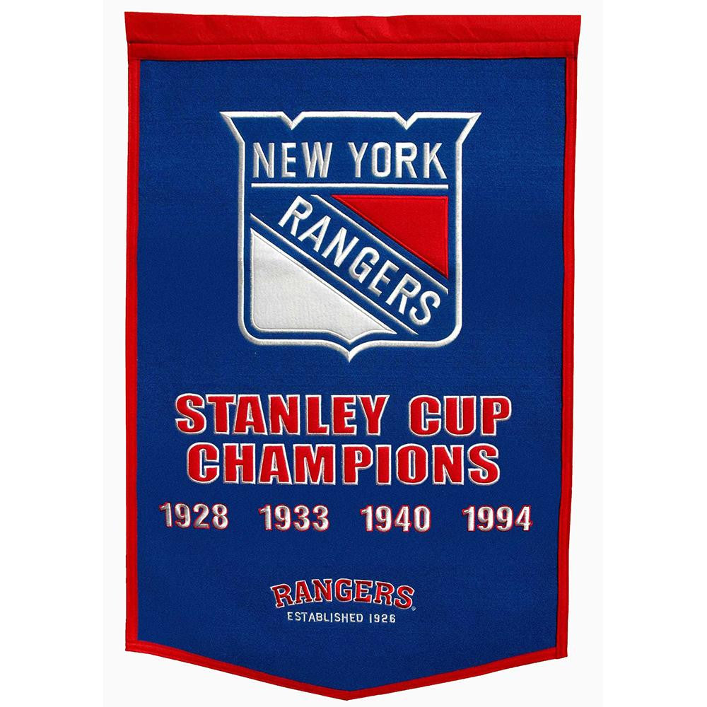 New York Rangers NHL Dynasty Banner (24x36)