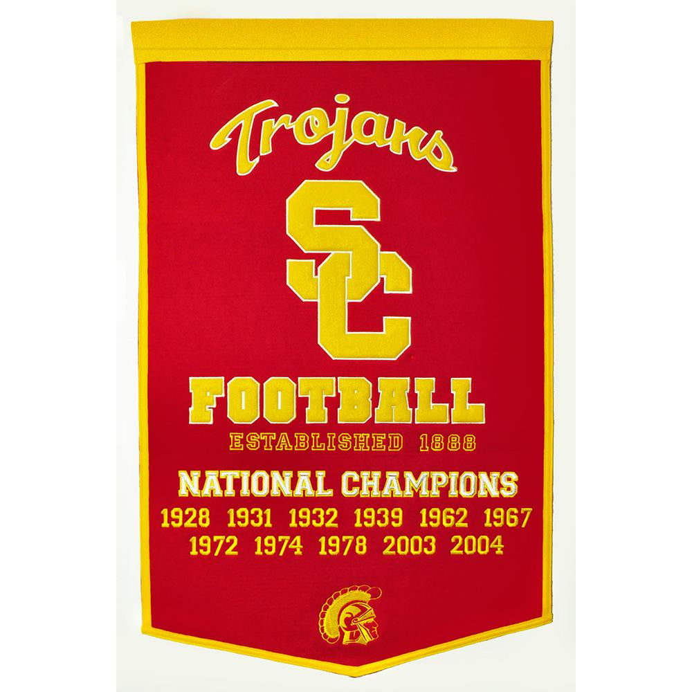 USC Trojans NCAA Dynasty Banner (24x36)