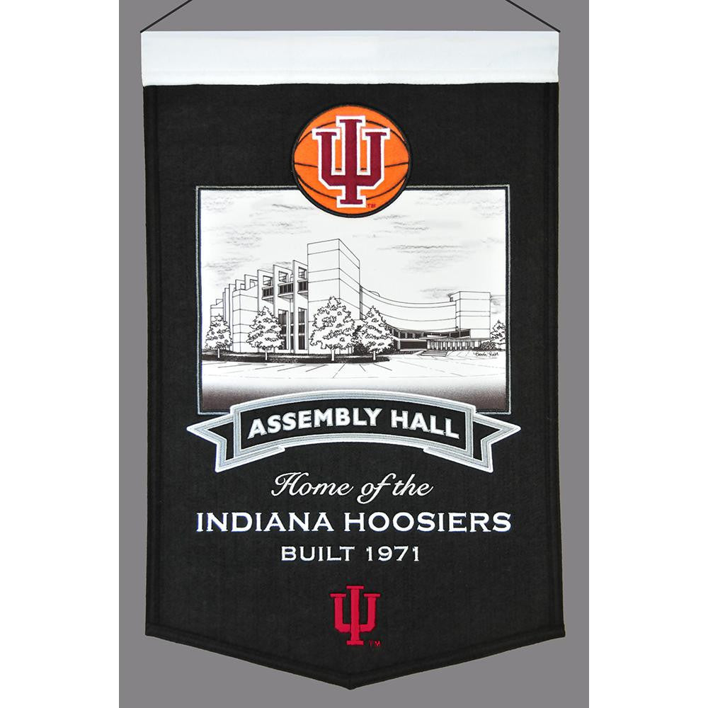 Indiana Hoosiers NCAA Indiana Assembly Hall Stadium Banner (20x15)